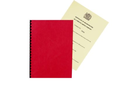 company record book