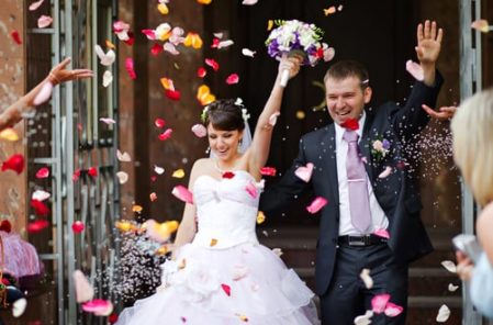 couple getting married