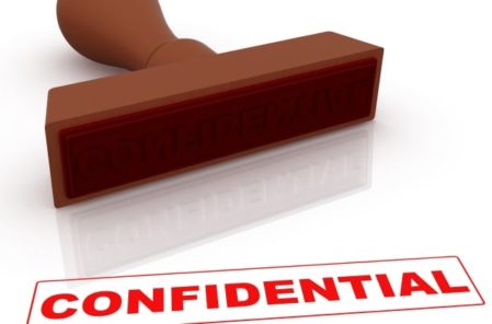 confidential stamp