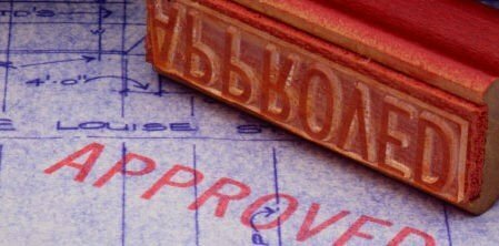 approved plans stamp