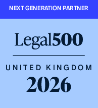 Legal 500 2026 Next Generation Partner badge