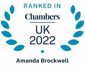 Amanda Brockwell ranked in Chambers 2022