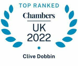 Clive Dobbin top ranked Chambers 2022