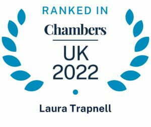 Laura Trapnell Ranked in Chambers 2022