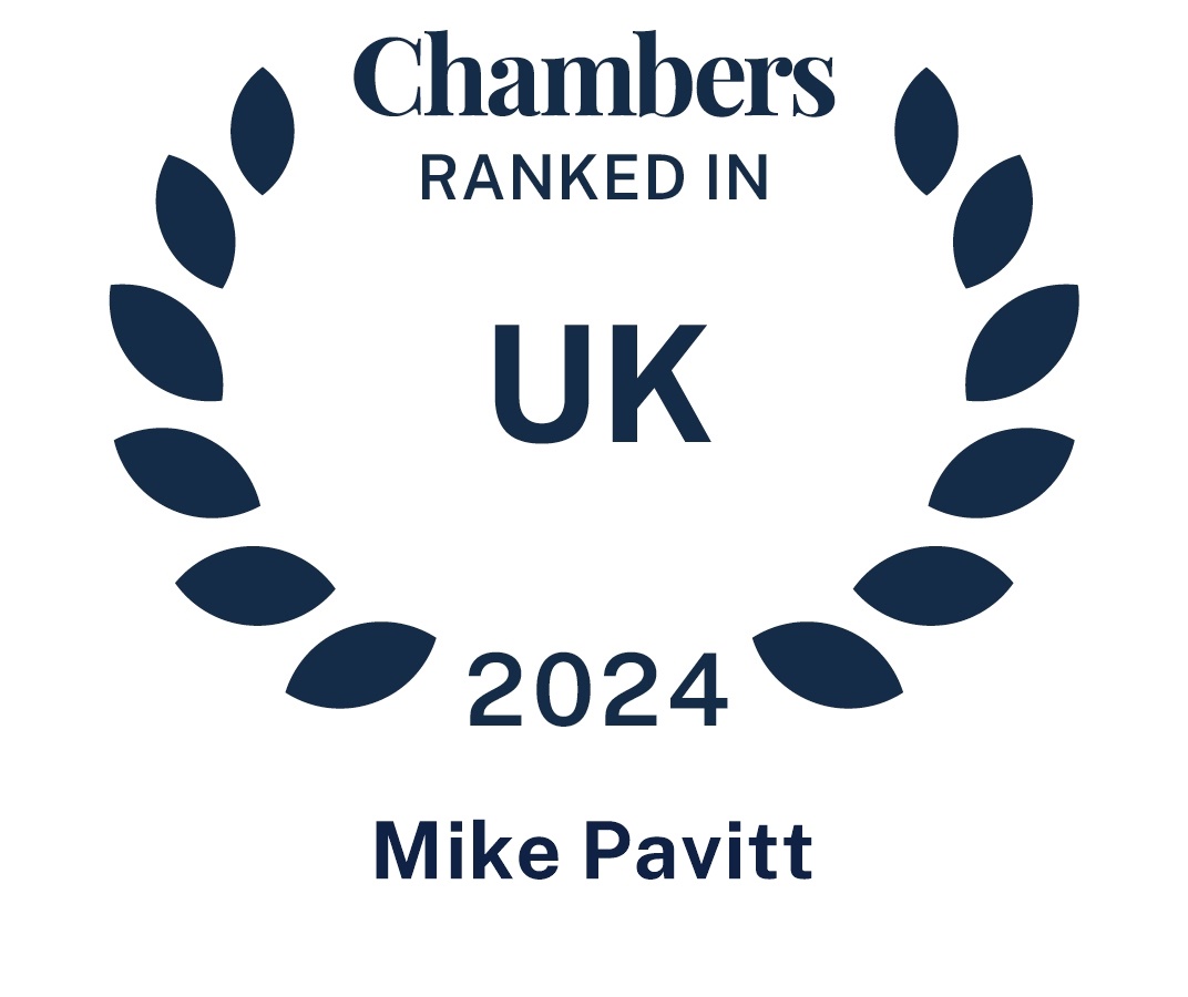 Chambers 2024 logo for Mike Pavitt