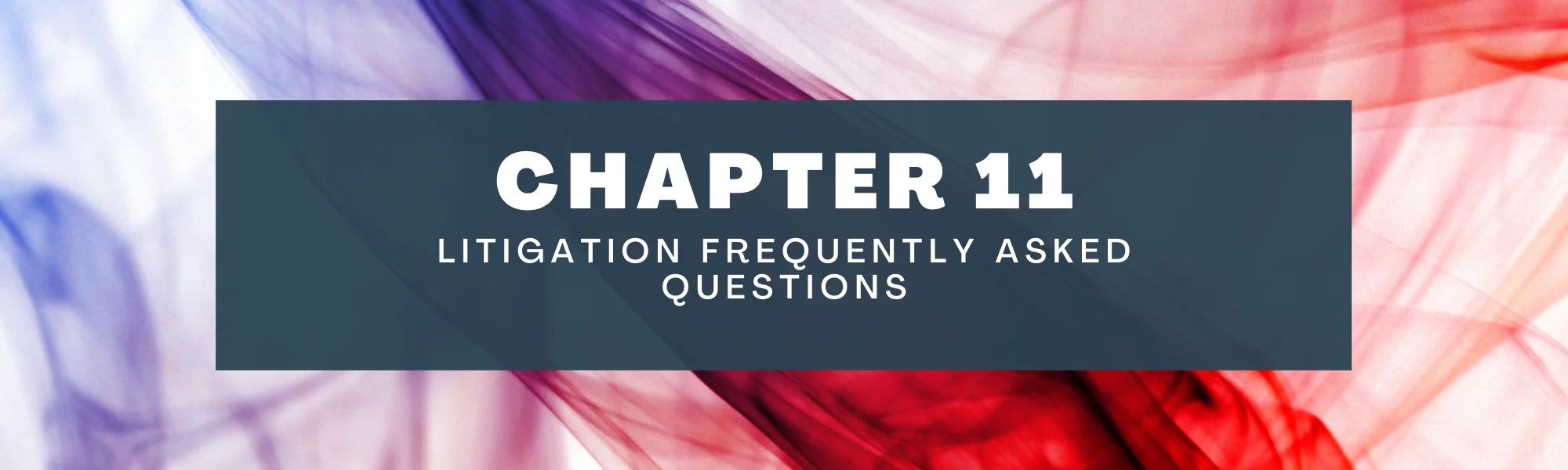 Litigation frequently asked questions