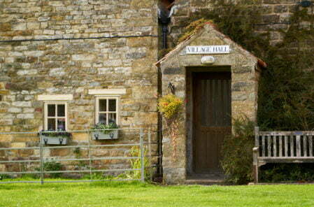 charity law webinar - village hall image