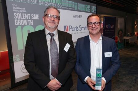 employer of the year solent 100