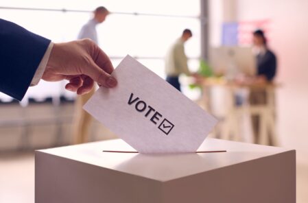 Ballot box for an industrial action ballot