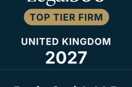 Legal 500 Top Tier Firm