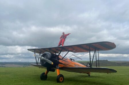 Frank Prior wing walk